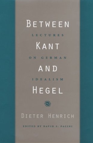 Book cover for Between Kant and Hegel