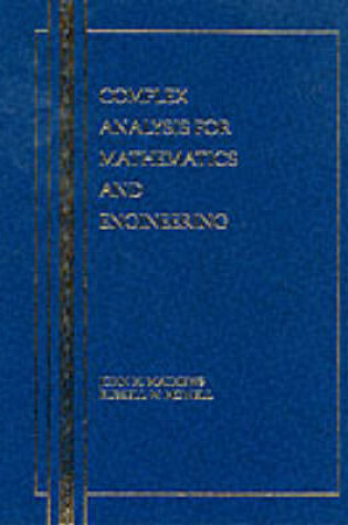 Cover of Complex Analysis for Maths and Engineering