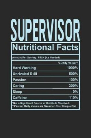 Cover of Supervisor Nutritional Facts