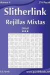 Book cover for Slitherlink Rejillas Mixtas - Difícil - Volumen 4 - 276 Puzzles