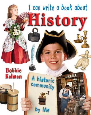 Book cover for I can write a book about History