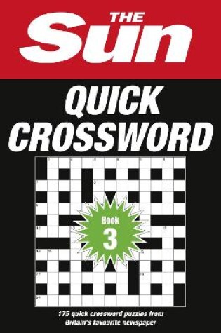 Cover of The Sun Quick Crossword Book 3
