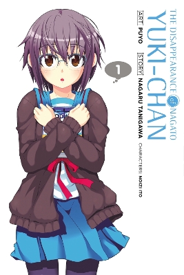 Book cover for The Disappearance of Nagato Yuki-Chan, Vol. 1