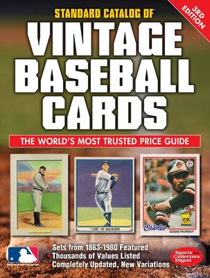 Book cover for Standard Catalog of Vintage Baseball Cards