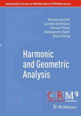 Book cover for Harmonic and Geometric Analysis