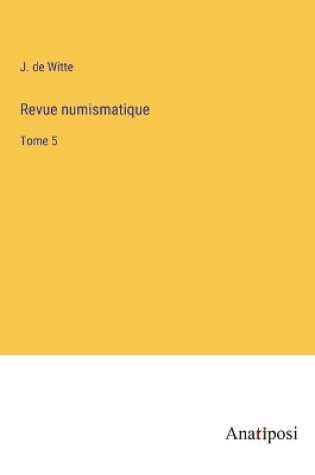 Cover of Revue numismatique