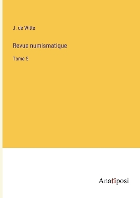 Book cover for Revue numismatique