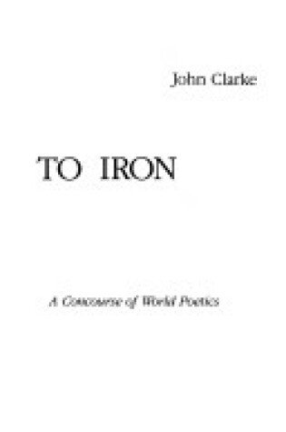 Cover of From Feathers to Iron.