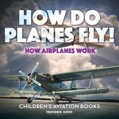 Book cover for How Do Planes Fly? How Airplanes Work - Children's Aviation Books