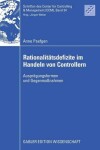 Book cover for Rationalitätsdefizite im Handeln von Controllern