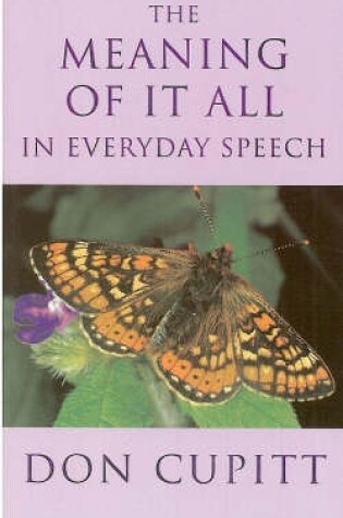 Cover of Meaning of it All in Everyday Speech