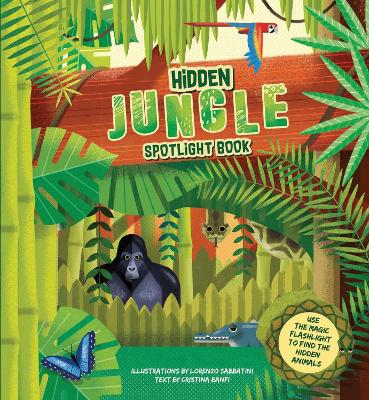 Book cover for Hidden Jungle Spotlight Book