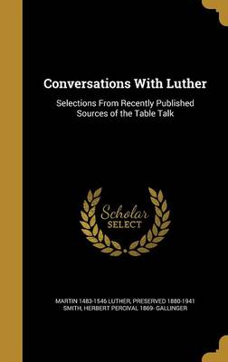 Book cover for Conversations with Luther