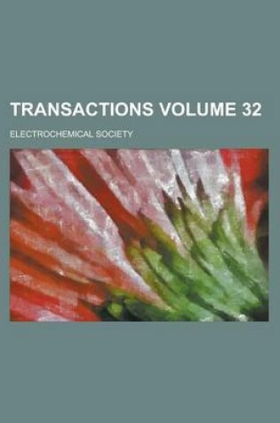 Cover of Transactions Volume 32