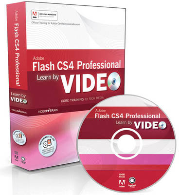 Book cover for Learn Adobe Flash CS4 Professional by Video
