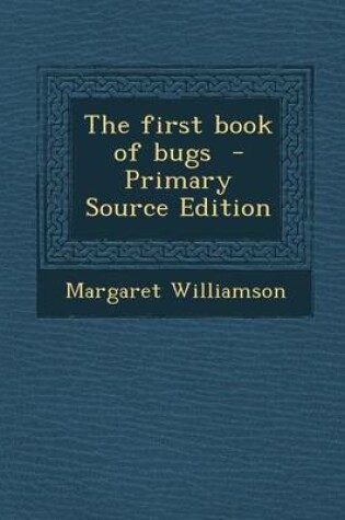 Cover of The First Book of Bugs