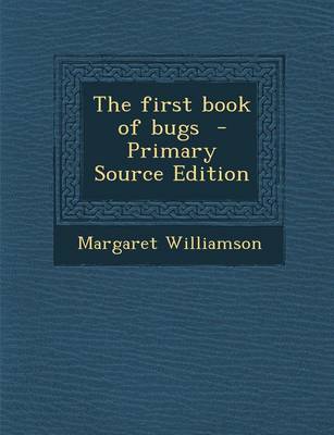 Book cover for The First Book of Bugs
