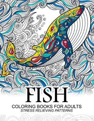 Book cover for Fish Coloring Books for Adults