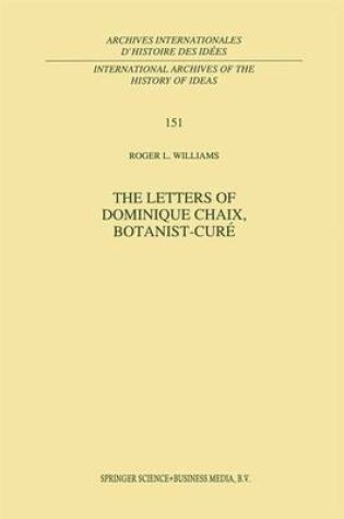 Cover of The Letters of Dominique Chaix, Botanist-Cure