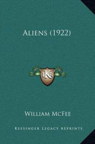 Cover of Aliens (1922)