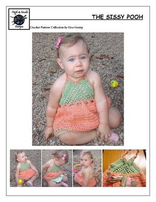 Book cover for The Sissy Pooh - Crochet Pattern Girls Dress