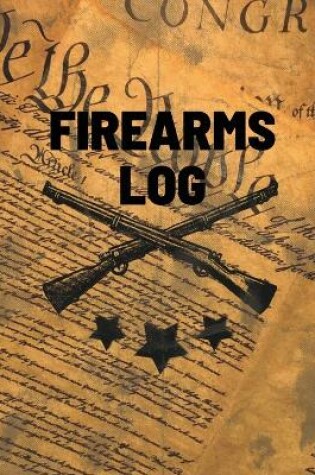 Cover of Firearms Log Book