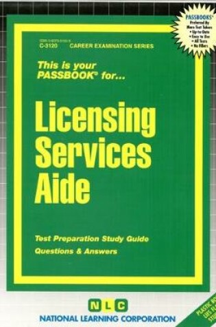 Cover of Licensing Services Aide