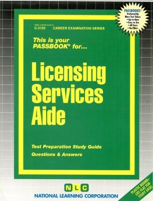 Book cover for Licensing Services Aide