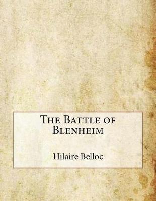 Book cover for The Battle of Blenheim