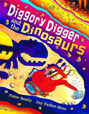 Book cover for Diggory Digger and the Dinosaurs
