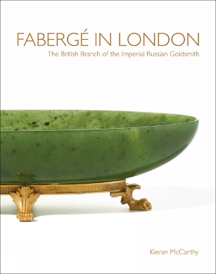 Book cover for Faberge in London