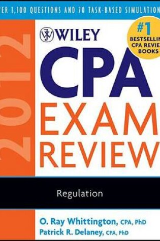 Cover of Wiley CPA Exam Review 2012, Regulation