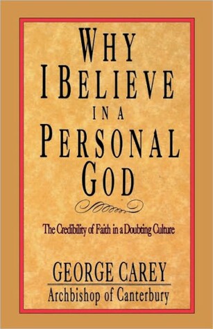 Book cover for Why I Believe in Personal God