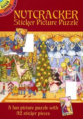 Book cover for Nutcracker Sticker Picture Puzzle