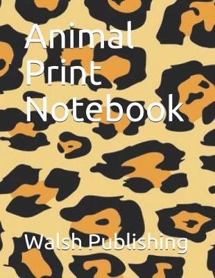 Book cover for Animal Print Notebook