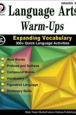 Cover of Language Arts Warm-Ups, Grades 5 - 8