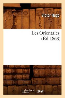 Book cover for Les Orientales, (Éd.1868)