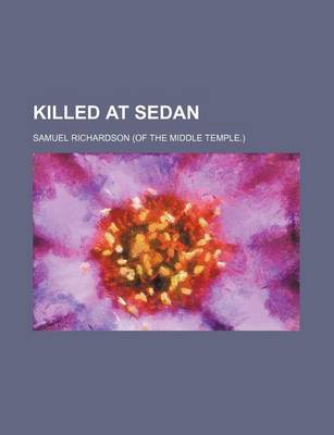 Book cover for Killed at Sedan