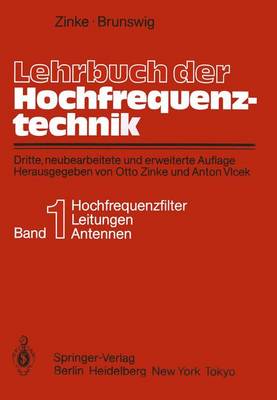 Cover of Lehrbuch Der Hochfrequenztechnik