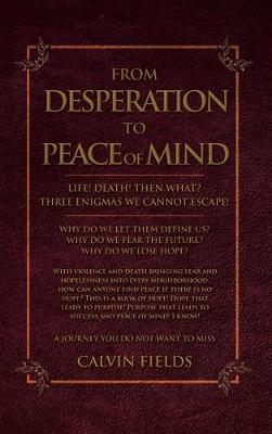 Cover of From Desperation to Peace of Mind