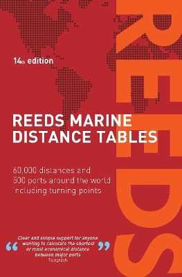 Book cover for Reeds Marine Distance Tables 14th edition
