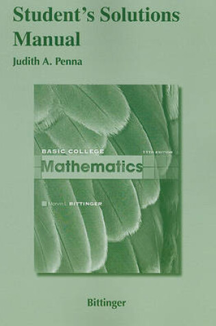 Cover of Student Solutions Manual for Basic College Mathematics