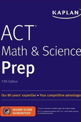 Cover of ACT Math & Science Prep