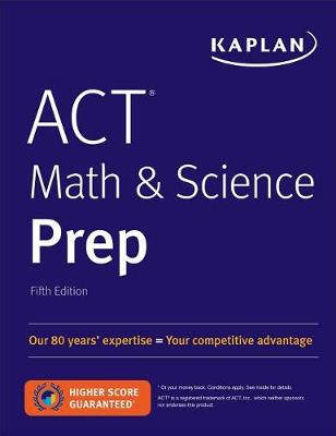 Cover of ACT Math & Science Prep