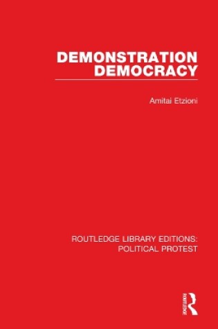 Cover of Demonstration Democracy