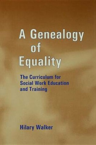 Cover of A Genealogy of Equality