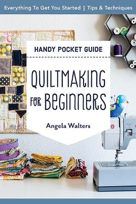 Book cover for Handy Pocket Guide: Quiltmaking for Beginners