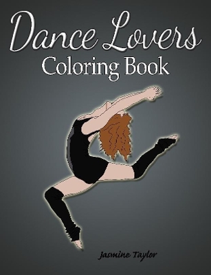 Book cover for Dance Lovers Coloring Book