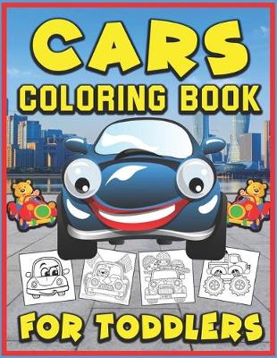 Book cover for Cars Coloring Book for Toddlers