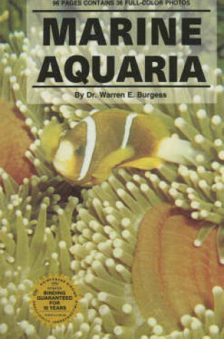 Cover of Marine Aquaria
